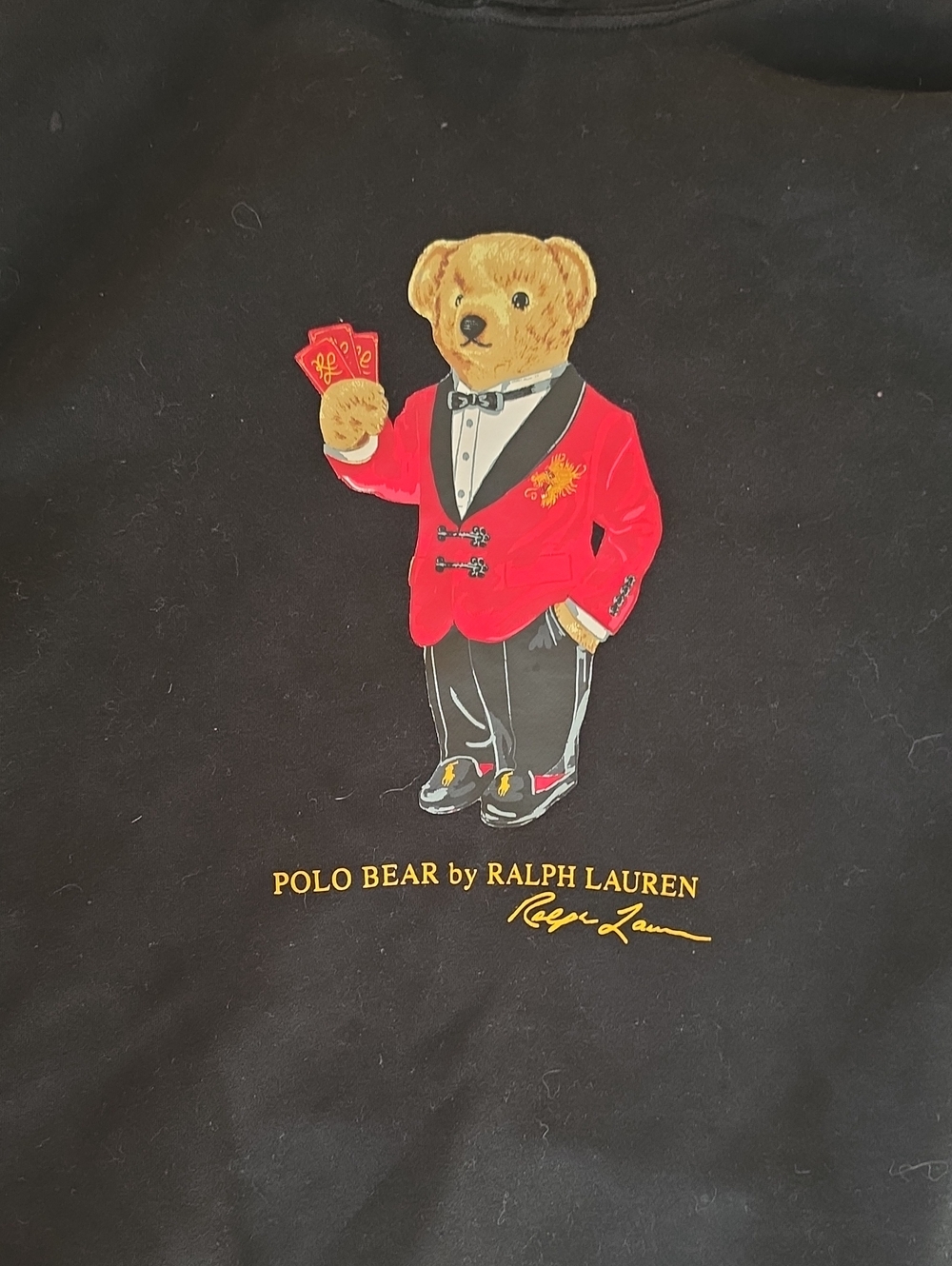 POLO BEAR BY RALPH LAUREN LUNAR YEAR SPECIAL EDITION HOODIE SIZE SMALL